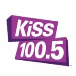 Logo da emissora Radio CHAS Kiss 100.5 FM