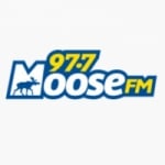 Logo da emissora Radio CHMS Moose 97.7 FM