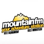 Logo da emissora Radio CISQ Mountain 107.1 FM