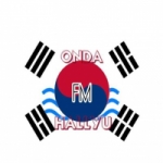 Logo da emissora Onda Hallyu FM