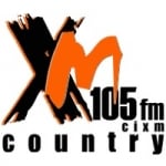 Logo da emissora Radio CIXM 105 FM