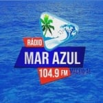 Logo da emissora Rádio Mar Azul 104.9 FM