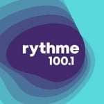 Logo da emissora Radio CJEB Rythme 100.1 FM