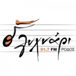 Logo da emissora Radio Lihnari 91.7 FM