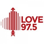 Logo da emissora Radio Love 97.5 FM