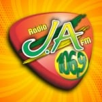 Logo da emissora Rádio J.A 106.9 FM