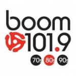 Logo da emissora Radio CJSS Boom 101.9 FM