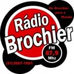 Logo da emissora Rádio Brochier 87.9 FM