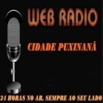 Logo da emissora Rádio Cidade Puxinana