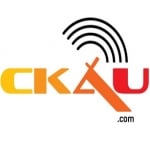 Logo da emissora Radio CKAU 104.5 FM