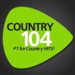 Logo da emissora Radio CKDK Country 104 103.9 FM