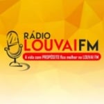 Logo da emissora Louvai FM