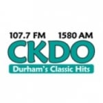 Logo da emissora Radio CKDO 1580 AM 107.7 FM