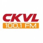 Logo da emissora Radio CKVL 100.1 FM