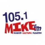 Logo da emissora Radio CKDG Mike 105.1 FM