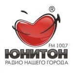 Logo da emissora Radio Uniton 100.7 FM