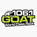 Logo da emissora Radio CKLM The Goat 106.1 FM