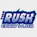 Logo da emissora Radio CKRW The Rush 96.1 FM