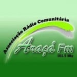 Logo da emissora Rádio Araçá 105.9 FM