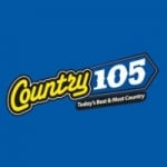 Logo da emissora Radio CKTG Country 105.3 FM