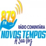 Logo da emissora Rádio Novos Tempos 87.9 FM