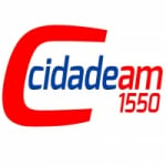 Logo da emissora Rádio Cidade 1550 AM