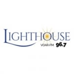 Logo da emissora Radio VOAR Lighthouse 96.7 FM