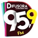 Logo da emissora Radio Difusora 95.9 FM