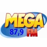 Logo da emissora Rádio Mega 87.9 FM