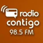 Logo da emissora Radio Contigo 98.5 FM