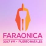 Logo da emissora Radio Faraónica 105.7 FM