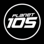 Logo da emissora Planet 105 FM