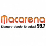 Logo da emissora Radio Macarena 99.7 FM