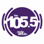 Logo da emissora Rádio Rede Aleluia 105.5 FM