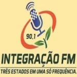 Logo da emissora Rádio Integração 90.1 FM