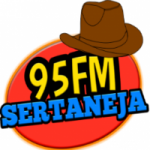 Logo da emissora Rádio 95 Sertaneja