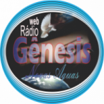 Logo da emissora Gênesis Novas Águas