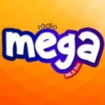 Logo da emissora Rádio Mega 98.5 FM