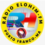 Logo da emissora Rádio Elohim FM