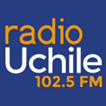 Logo da emissora Radio UChile 102.5 FM