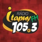 Logo da emissora Rádio Itapuy 105.3 FM