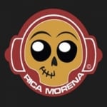 Logo da emissora Rádio Rica Morena