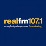 Logo da emissora Radio Real FM 107.1