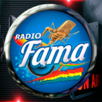 Logo da emissora Rádio Fama FM