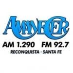 Logo da emissora Radio Amanecer 1290 AM 92.7 FM