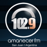 Logo da emissora Radio Amanecer 102.9 FM