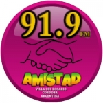 Logo da emissora Radio Amistad 91.9 FM