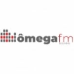 Logo da emissora Rádio Omega 91.5 FM