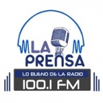 Logo da emissora Radio La Prensa 100.1 FM