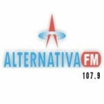 Logo da emissora Rádio Alternativa 107.9 FM